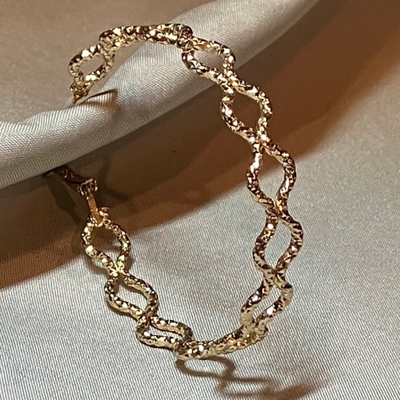 Gold Hoop Earrings - Picture 4 of 10